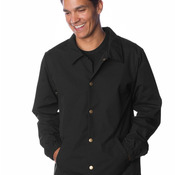 Men's Water-Resistant Windbreaker Coach’s Jacket