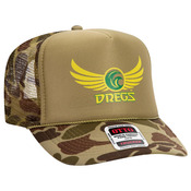 OTTO CAP Camouflage 5 Panel High Crown Mesh Back Trucker Hat