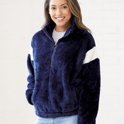 Women's Remy Fuzzy Fleece Quarter-Zip Pullover