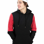 Men's All-American Team Fleece Colorblocked Hooded Sweatshirt