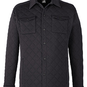 Adult Quilted Jersey Shirt Jacket