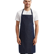 Unisex 'Colours' Recycled Bib Apron with Pocket