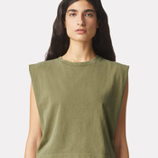 Women's Garment-Dyed Heavyweight Muscle Tee