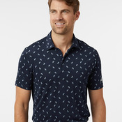 Men's Ultimate365 Mesh Print Polo