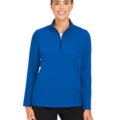 Women's CrownLux Performance® Windsor Welded Quarter-Zip Pullover