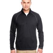 Cool & Dry Sport Quarter-Zip Pullover with Side and Sleeve Panels