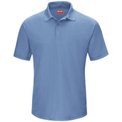 Men's Performance Knit Gripper-Front Polo