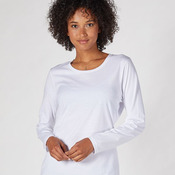 Women's Perfect-T Long Sleeve Scoopneck T-Shirt