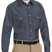 Men's Tall Deluxe Denim Long Sleeve Shirt