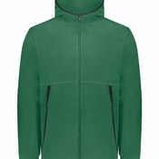 Unisex Eco Revive™ Polar Fleece Hooded Full-Zip Jacket
